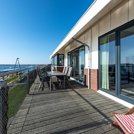 Ferienwohnung Waterfront Penthouse With Roof Terrace And Private Jetty Kamperland Exterior foto