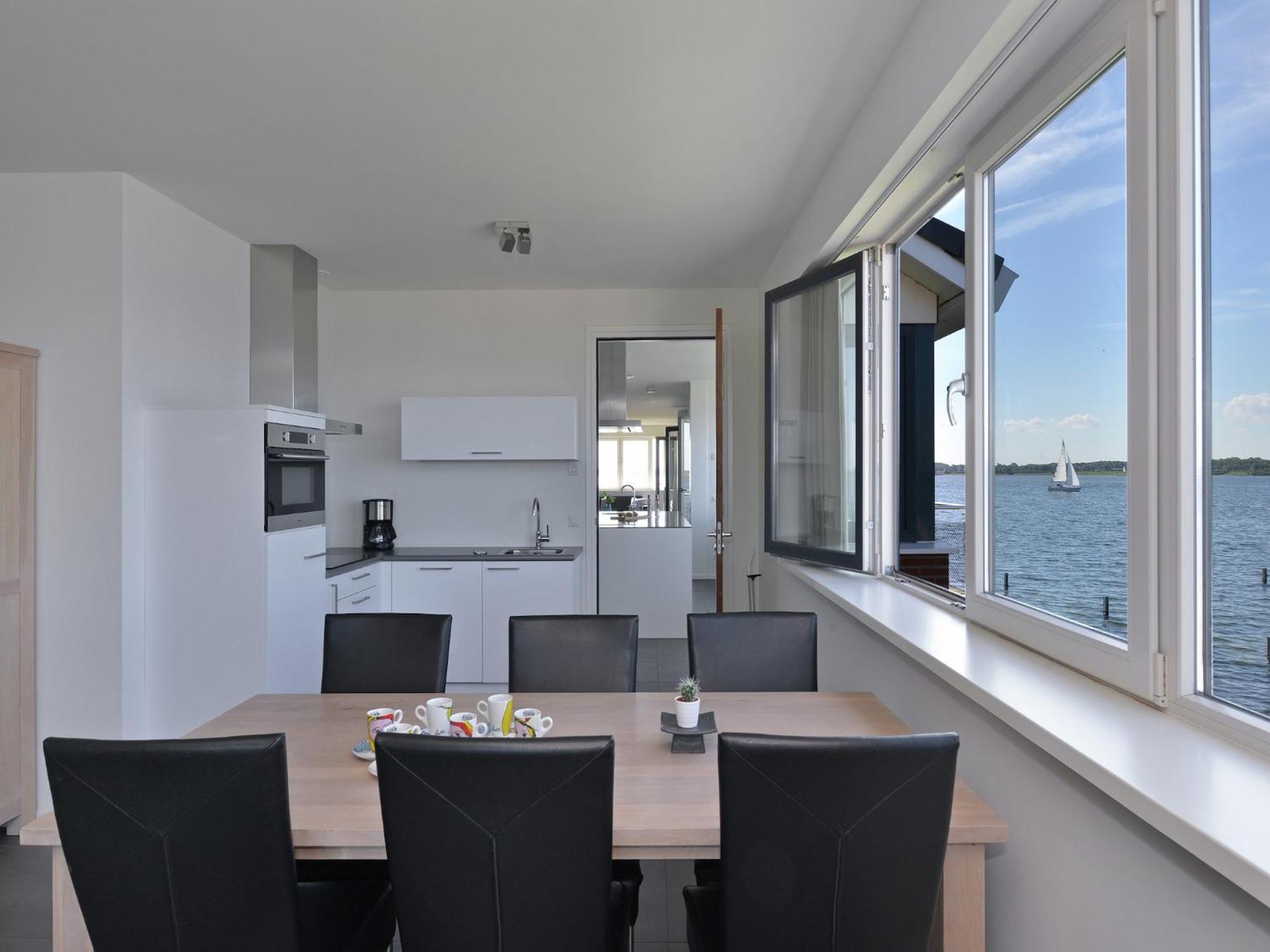 Ferienwohnung Waterfront Penthouse With Roof Terrace And Private Jetty Kamperland Exterior foto