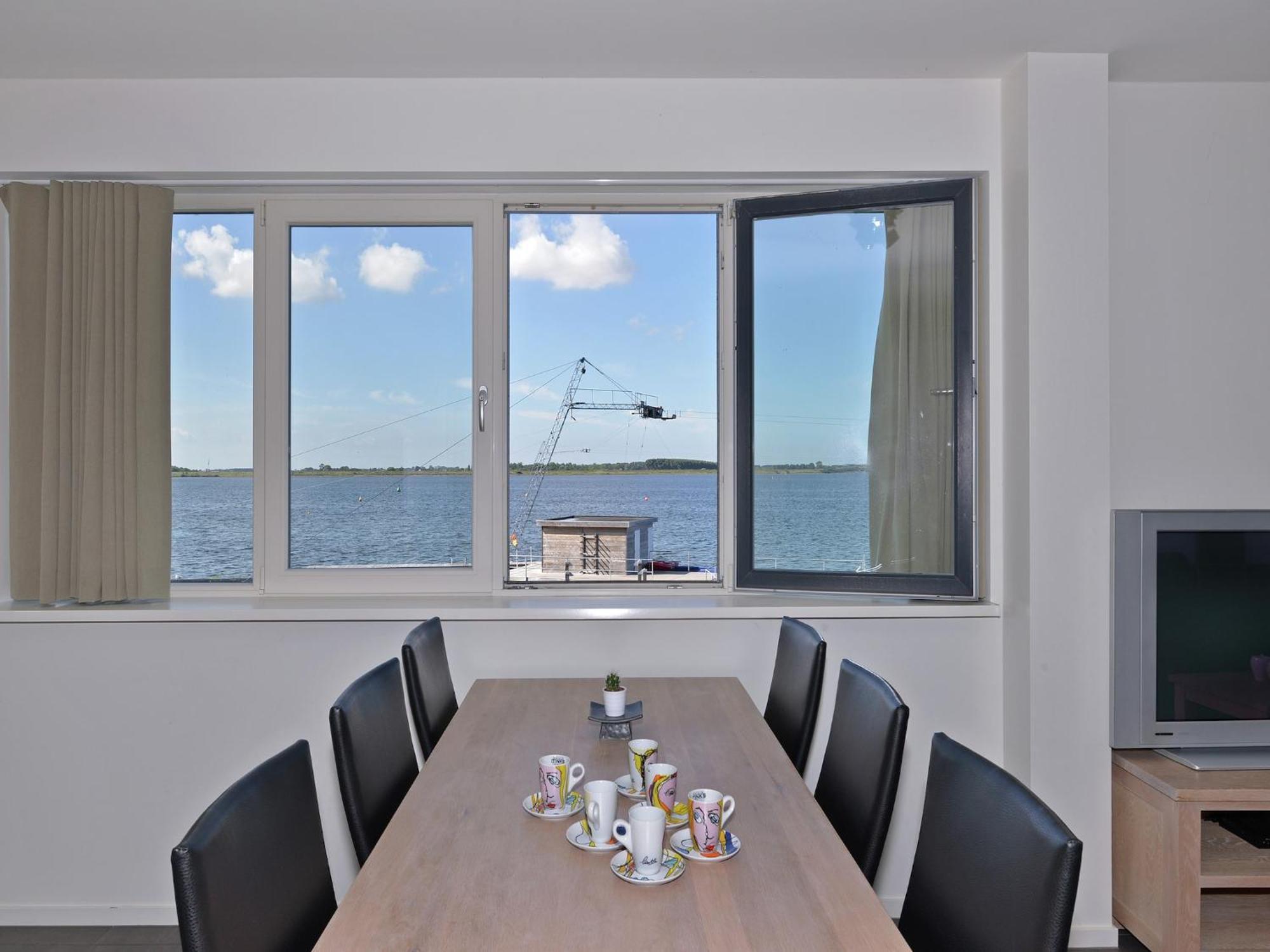 Ferienwohnung Waterfront Penthouse With Roof Terrace And Private Jetty Kamperland Exterior foto