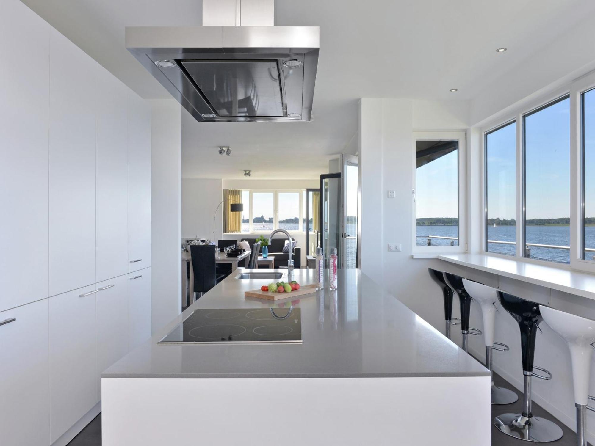 Ferienwohnung Waterfront Penthouse With Roof Terrace And Private Jetty Kamperland Exterior foto