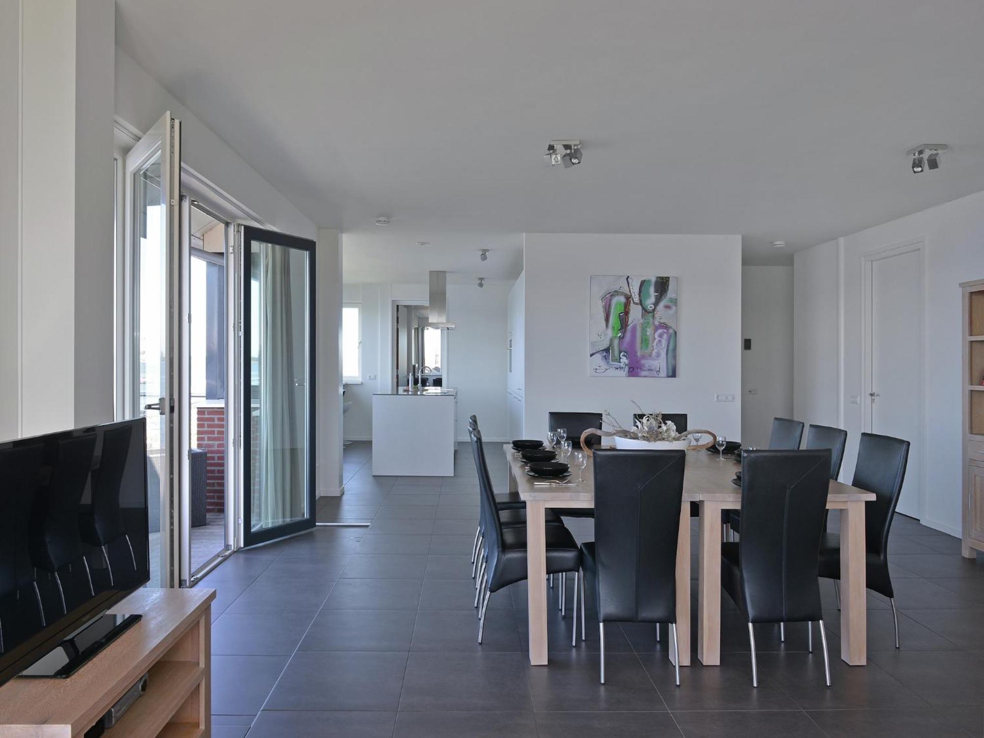 Ferienwohnung Waterfront Penthouse With Roof Terrace And Private Jetty Kamperland Exterior foto